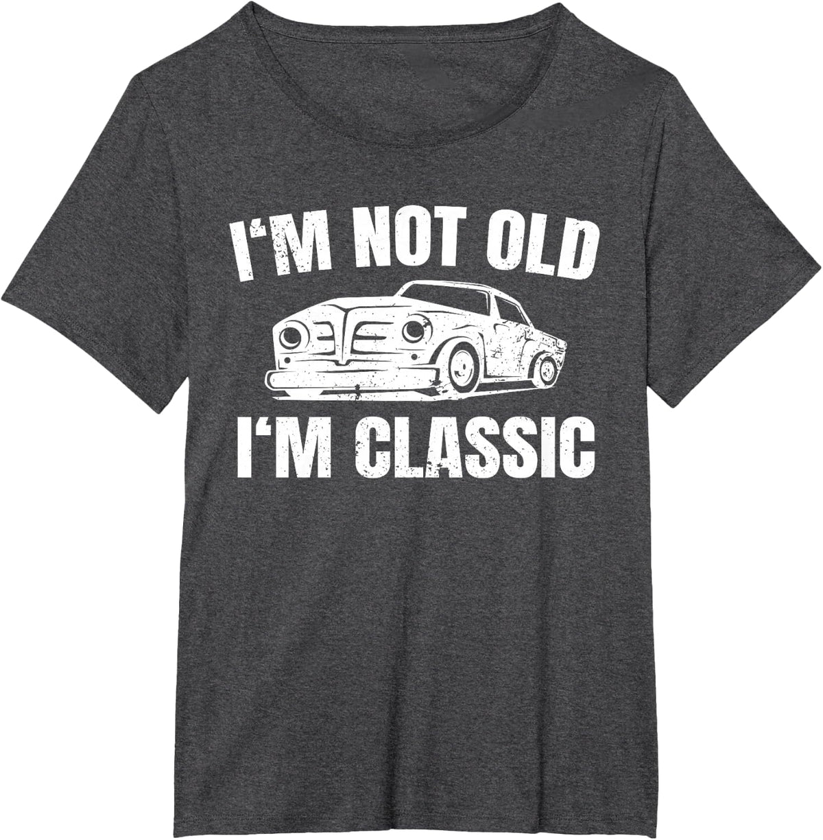 I'm Not Old I'm Classic Funny Mens T-Shirt Small - Dark Heather Grey
