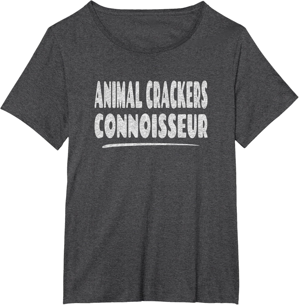 Animal Crackers - Animal Crackers Connoisseur T-Shirt - Dark Heather Grey