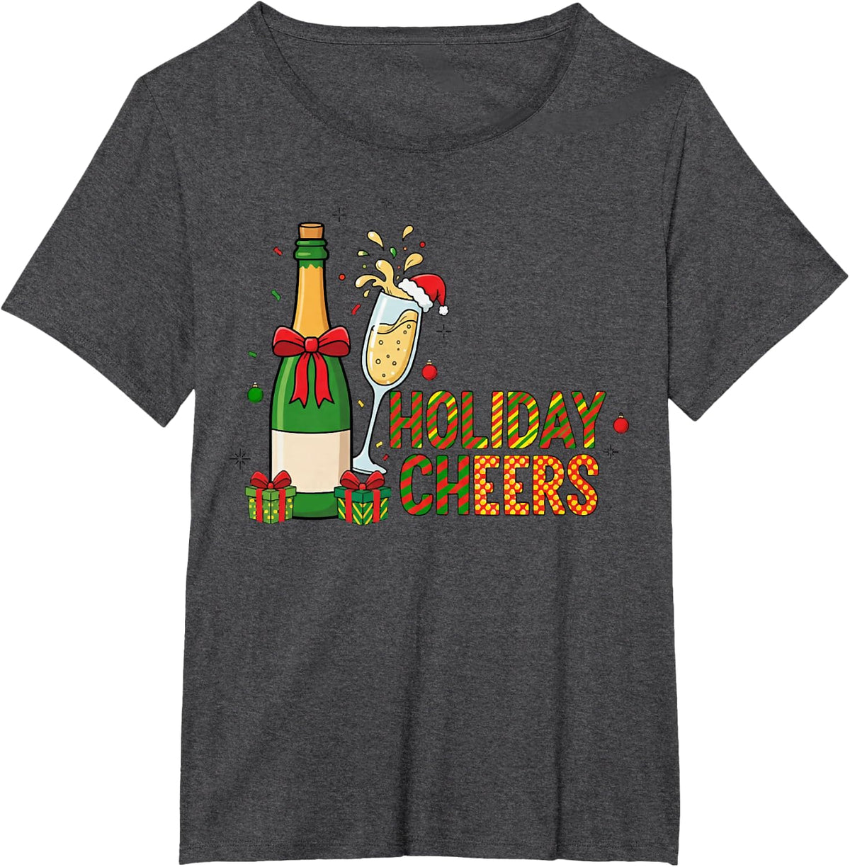 Drink Lover T-Shirt - Dark Heather Grey