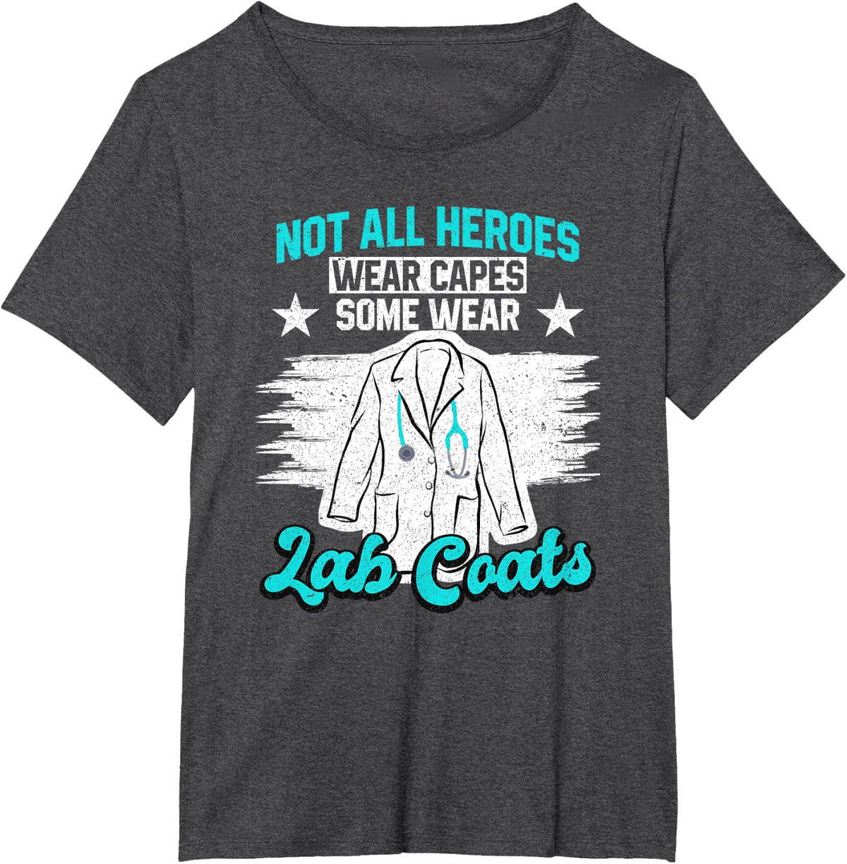 Funny Lab Worker Scientist Chemistry T-Shirt - Dark Heather Grey