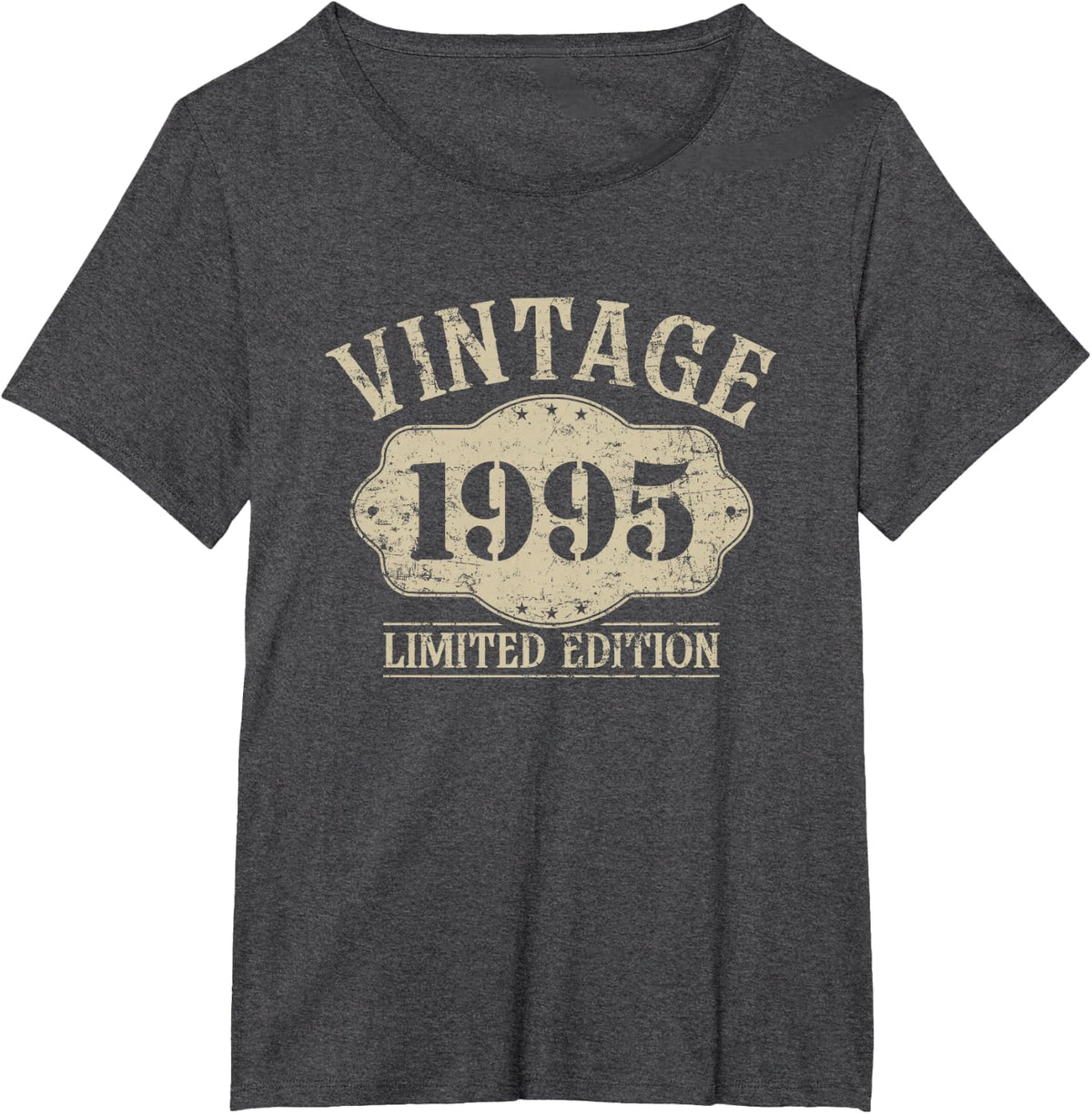 31th Birthday Born 1995 Limited Edition Vintage 1995 T-Shirt - Dark Heather Grey