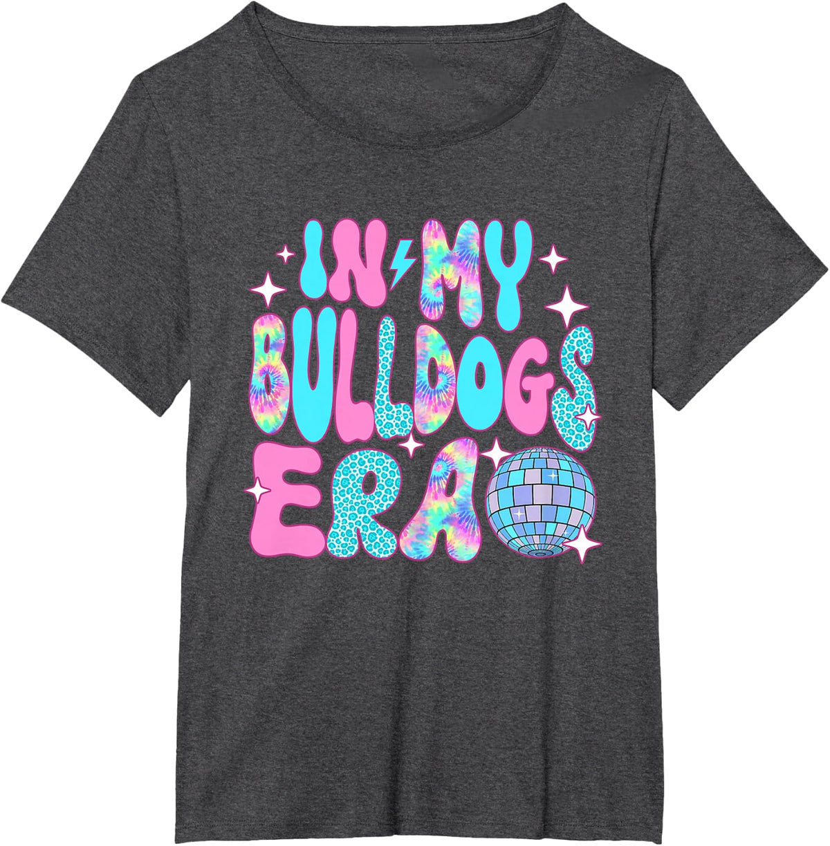Disco In My Bulldogs Era T-Shirt - Dark Heather Grey