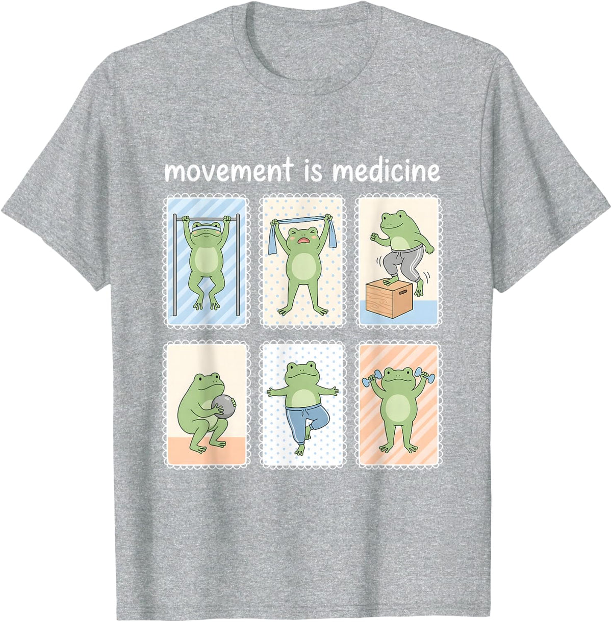 Medicine Physical Therapist Funny for Women T-Shirt - Heather Grey